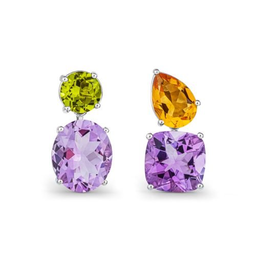 a pair of beautiful earrings